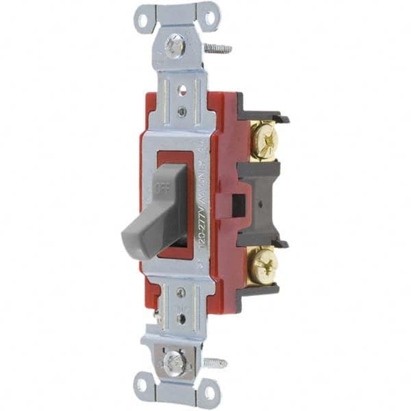 Bryant Electric - Wall & Dimmer Light Switches Switch Type: Four Way Switch Operation: Toggle - Exact Tool & Supply