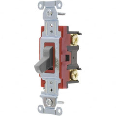 Bryant Electric - Wall & Dimmer Light Switches Switch Type: Four Way Switch Operation: Toggle - Exact Tool & Supply