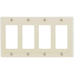 Bryant Electric - Wall Plates Wall Plate Type: Outlet Wall Plates Color: Light Almond - Exact Tool & Supply