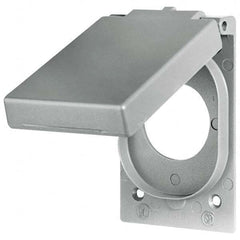 Bryant Electric - Weatherproof Box Covers Cover Shape: Rectangle Number of Holes in Outlet: 1 - Exact Tool & Supply