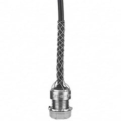 Bryant Electric - Strain Relief Cord Grips Shape: Straight Conduit Type: Dust-tight - Exact Tool & Supply