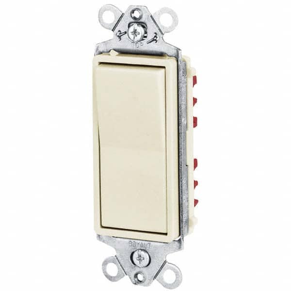 Bryant Electric - Wall & Dimmer Light Switches Switch Type: NonDimmer Switch Operation: Rocker - Exact Tool & Supply