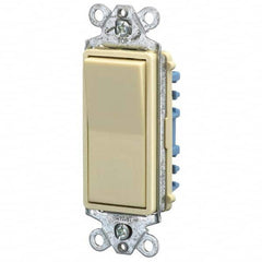 Bryant Electric - Wall & Dimmer Light Switches Switch Type: Three Way Switch Operation: Rocker - Exact Tool & Supply