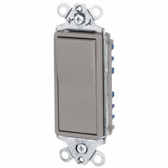 Bryant Electric - Wall & Dimmer Light Switches Switch Type: Three Way Switch Operation: Rocker - Exact Tool & Supply