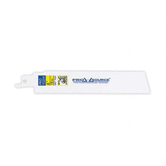 PRO-SOURCE - Reciprocating Saw Blades Blade Material: Bi-Metal Blade Length (Inch): 6 - Exact Tool & Supply