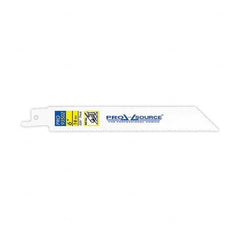 PRO-SOURCE - Reciprocating Saw Blades Blade Material: Bi-Metal Blade Length (Inch): 6 - Exact Tool & Supply