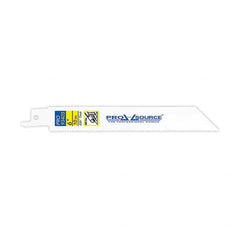 PRO-SOURCE - Reciprocating Saw Blades Blade Material: Bi-Metal Blade Length (Inch): 6 - Exact Tool & Supply