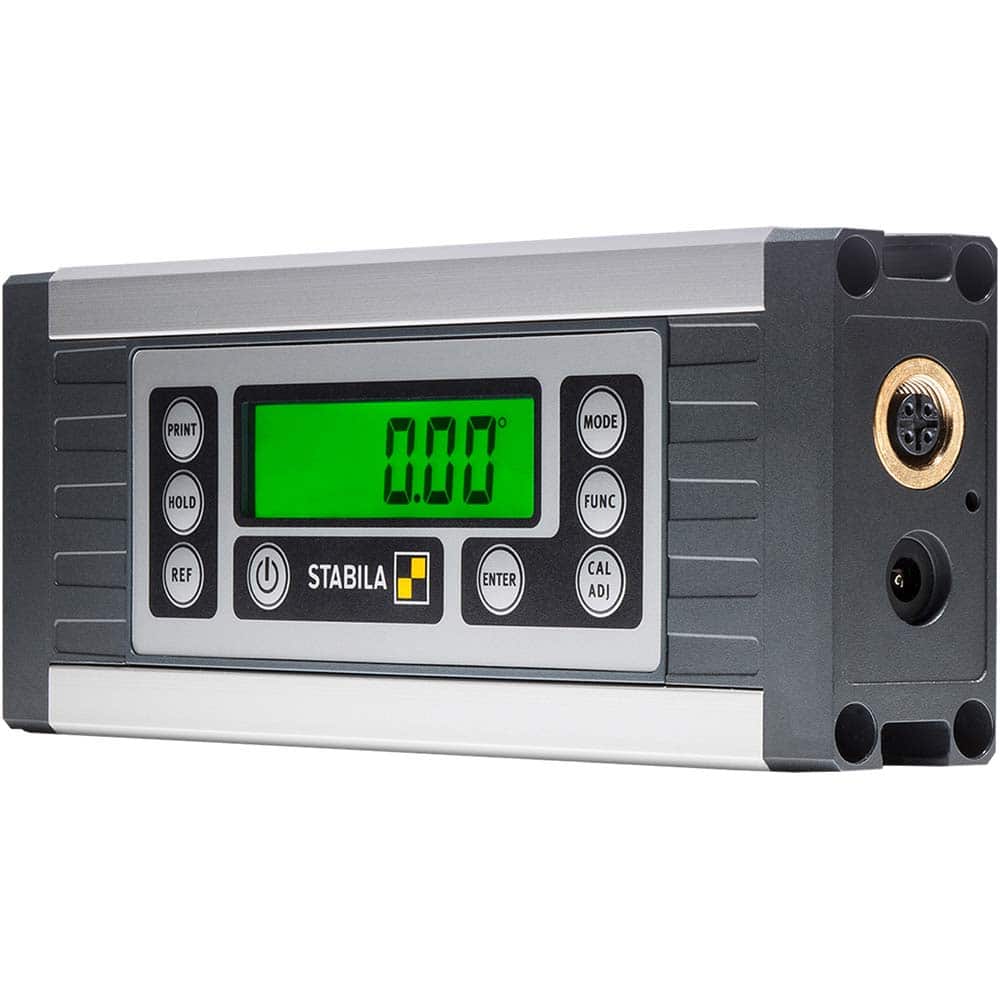 Stabila - Digital & Dial Protractors Style: Digital Protractor Measuring Range (Degrees): 360.00 - Exact Tool & Supply