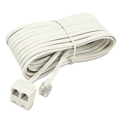 Artistic - Office Machine Supplies & Accessories; Office Machine/Equipment Accessory Type: Telephone Extension Cord ; For Use With: Telephone; Telephone Accessory ; Color: Almond - Exact Tool & Supply