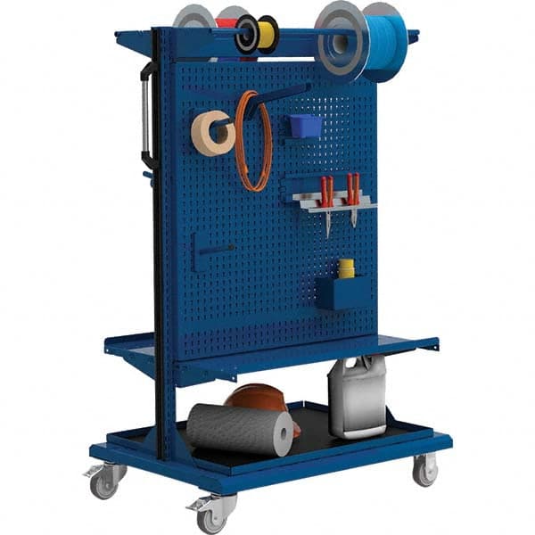 Rousseau Metal - Mobile Work Stands Type: Mobile Work Stand Width (Inch): 38 - Exact Tool & Supply