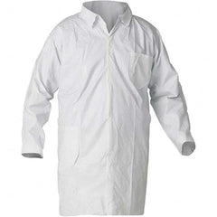 KleenGuard - Pack of (30) Size XL White Lab Coat - Exact Tool & Supply