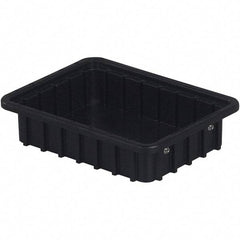 LEWISBins+ - 8-3/8" Wide x 2-1/2" High, Black Bin Divider Box - Use with DV0825 Short, DV1025 Long - Exact Tool & Supply