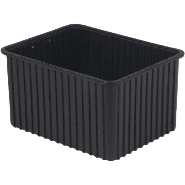 LEWISBins+ - 17-3/8" Wide x 12" High, Black Bin Divider Box - Use with DV17120 Short, DV22120 Long - Exact Tool & Supply