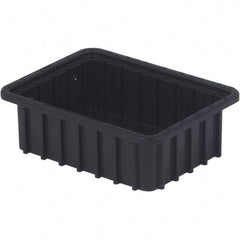 LEWISBins+ - 8-3/8" Wide x 3-1/2" High, Black Bin Divider Box - Use with DV0835 Short, DV1035 Long - Exact Tool & Supply