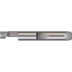 Micro 100 - Boring Bars; Minimum Bore Diameter (Decimal Inch): 0.1100 ; Minimum Bore Diameter (mm): 2.800 ; Maximum Bore Depth (Decimal Inch): 0.3000 ; Material: Solid Carbide ; Boring Bar Type: Boring ; Shank Diameter (Decimal Inch): 0.1875 - Exact Tool & Supply