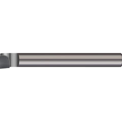 Micro 100 - Boring Bars; Minimum Bore Diameter (Decimal Inch): 0.6250 ; Minimum Bore Diameter (Inch): 5/8 ; Material: Brazed Solid Carbide ; Boring Bar Type: Boring ; Shank Diameter (Decimal Inch): 0.5000 ; Shank Diameter (Inch): 1/2 - Exact Tool & Supply