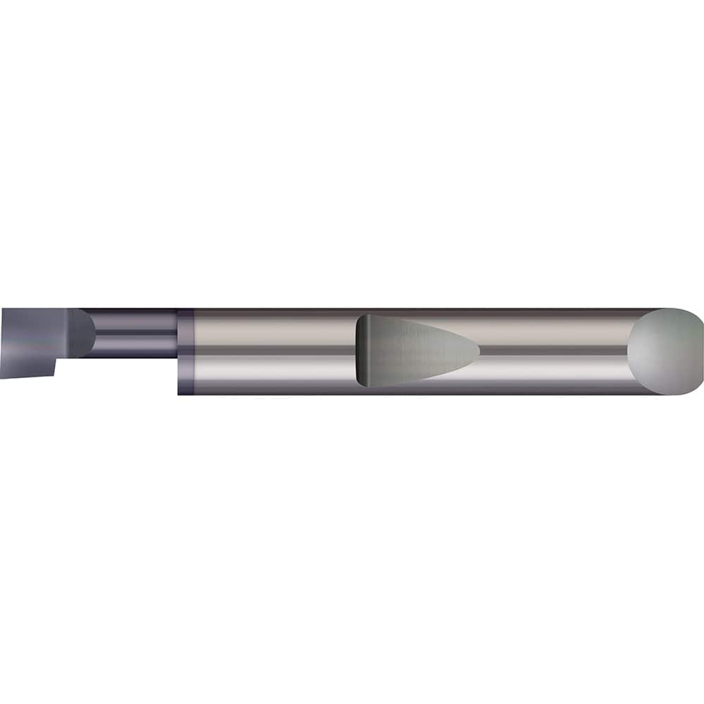 Micro 100 - Boring Bars; Minimum Bore Diameter (Decimal Inch): 0.0500 ; Maximum Bore Depth (Decimal Inch): 0.2000 ; Material: Solid Carbide ; Boring Bar Type: Boring ; Shank Diameter (Decimal Inch): 0.1875 ; Shank Diameter (Inch): 3/16 - Exact Tool & Supply