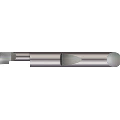 Micro 100 - Boring Bars; Minimum Bore Diameter (Decimal Inch): 0.0600 ; Maximum Bore Depth (Decimal Inch): 0.2000 ; Material: Solid Carbide ; Boring Bar Type: Boring ; Shank Diameter (Decimal Inch): 0.1875 ; Shank Diameter (Inch): 3/16 - Exact Tool & Supply