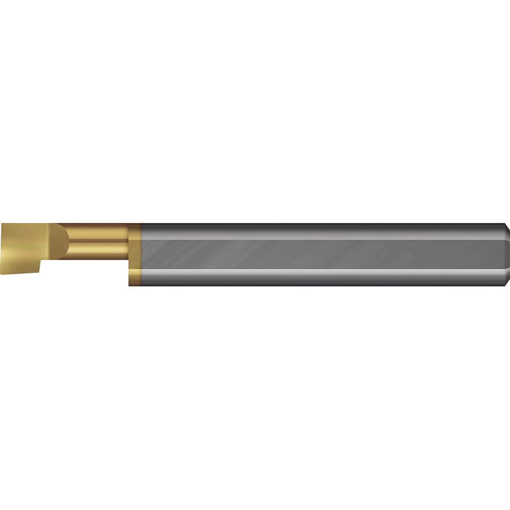 Micro 100 - Boring Bars; Minimum Bore Diameter (Decimal Inch): 0.3600 ; Maximum Bore Depth (Decimal Inch): 1.8000 ; Material: Solid Carbide ; Boring Bar Type: Boring ; Shank Diameter (Decimal Inch): 0.3750 ; Shank Diameter (Inch): 3/8 - Exact Tool & Supply