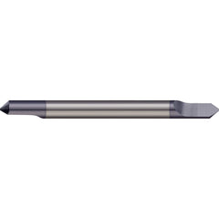Micro 100 - 6mm Diam 57mm OAL Tipped Off Engraving Cutters - Exact Tool & Supply