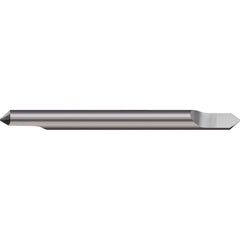 Micro 100 - 5mm Diam 50mm OAL Tipped Off Engraving Cutters - Exact Tool & Supply