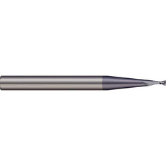 Micro 100 - Square End Mills; Mill Diameter (mm): 2.00 ; Mill Diameter (Decimal Inch): 0.0787 ; Length of Cut (mm): 6.0000 ; Length of Cut (Decimal Inch): 0.2362 ; Material: Solid Carbide ; Finish/Coating: AlTiN - Exact Tool & Supply