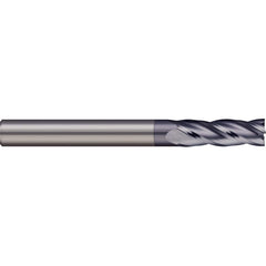 Micro 100 - Square End Mills; Mill Diameter (Inch): 1/8 ; Mill Diameter (Decimal Inch): 0.1250 ; Length of Cut (Inch): 1/2 ; Length of Cut (Decimal Inch): 0.5000 ; Material: Solid Carbide ; Finish/Coating: AlTiN - Exact Tool & Supply