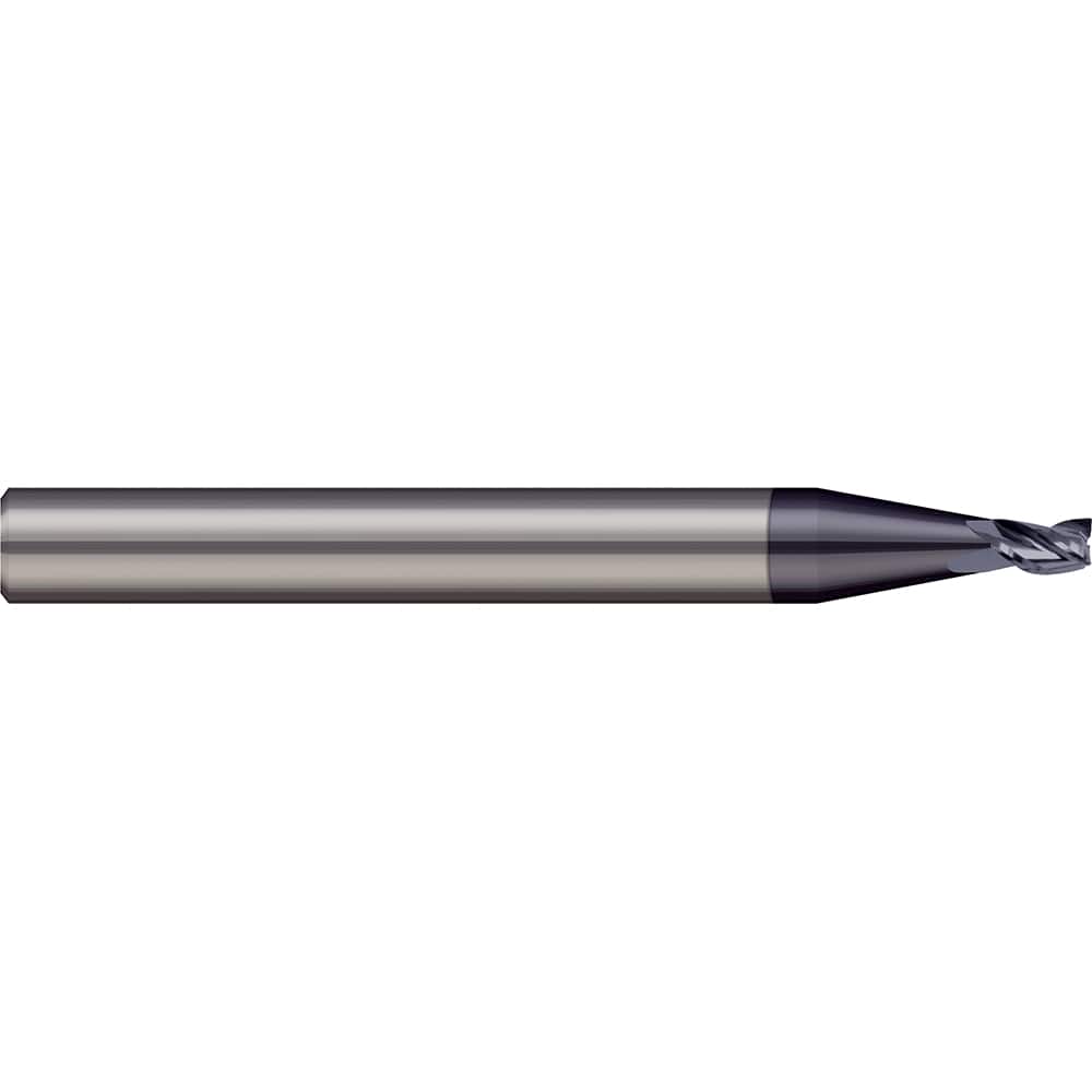 Micro 100 - Square End Mills; Mill Diameter (Decimal Inch): 0.0600 ; Length of Cut (Decimal Inch): 0.0900 ; Material: Solid Carbide ; Finish/Coating: nACRo ; Shank Diameter (Inch): 1/8 ; Single or Double End: Single - Exact Tool & Supply