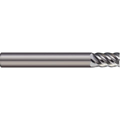 Micro 100 - Square End Mills; Mill Diameter (Inch): 1/2 ; Mill Diameter (Decimal Inch): 0.5000 ; Length of Cut (Inch): 5/8 ; Length of Cut (Decimal Inch): 0.6250 ; Material: Solid Carbide ; Finish/Coating: Uncoated - Exact Tool & Supply