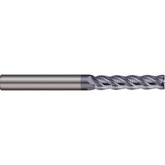 Micro 100 - Square End Mills; Mill Diameter (Inch): 1/4 ; Mill Diameter (Decimal Inch): 0.2500 ; Length of Cut (Inch): 3/4 ; Length of Cut (Decimal Inch): 0.7500 ; Material: Solid Carbide ; Finish/Coating: AlTiN - Exact Tool & Supply