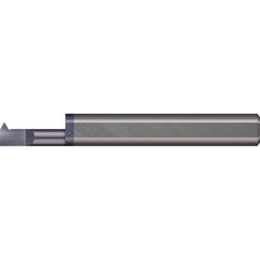 Micro 100 - Single Point Threading Tools; Thread Type: Internal ; Material: Solid Carbide ; Profile Angle: 60 ; Threading Diameter (Decimal Inch): 0.0600 ; Cutting Depth (Decimal Inch): 0.2000 ; Maximum Threads Per Inch: 76 - Exact Tool & Supply
