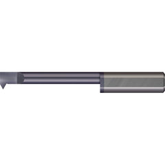 Micro 100 - Single Point Threading Tools; Thread Type: Internal ; Material: Solid Carbide ; Profile Angle: 60 ; Threading Diameter (mm): 7.40 ; Cutting Depth (Decimal Inch): 1.8110 ; Cutting Depth (mm): 46.00 - Exact Tool & Supply
