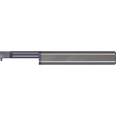 Micro 100 - Single Point Threading Tools; Thread Type: ACME Internal ; Material: Solid Carbide ; Profile Angle: 29 ; Threading Diameter (Decimal Inch): 0.2000 ; Cutting Depth (Decimal Inch): 0.6000 ; Maximum Threads Per Inch: 16 - Exact Tool & Supply