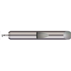 Micro 100 - Single Point Threading Tools; Thread Type: Internal ; Material: Solid Carbide ; Profile Angle: 60 ; Threading Diameter (Decimal Inch): 0.0350 ; Threading Diameter (mm): 0.90 ; Cutting Depth (Decimal Inch): 0.1500 - Exact Tool & Supply