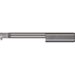 Micro 100 - Single Point Threading Tools; Thread Type: Internal ; Material: Solid Carbide ; Profile Angle: 60 ; Threading Diameter (mm): 5.10 ; Cutting Depth (Decimal Inch): 1.1024 ; Cutting Depth (mm): 28.00 - Exact Tool & Supply