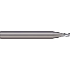 Micro 100 - Square End Mills; Mill Diameter (Decimal Inch): 0.0600 ; Length of Cut (Decimal Inch): 0.0900 ; Material: Solid Carbide ; Finish/Coating: Uncoated ; Shank Diameter (Inch): 1/8 ; Single or Double End: Single - Exact Tool & Supply