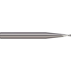 Micro 100 - Square End Mills; Mill Diameter (mm): 2.00 ; Mill Diameter (Decimal Inch): 0.0787 ; Length of Cut (mm): 6.0000 ; Length of Cut (Decimal Inch): 0.2362 ; Material: Solid Carbide ; Finish/Coating: Uncoated - Exact Tool & Supply