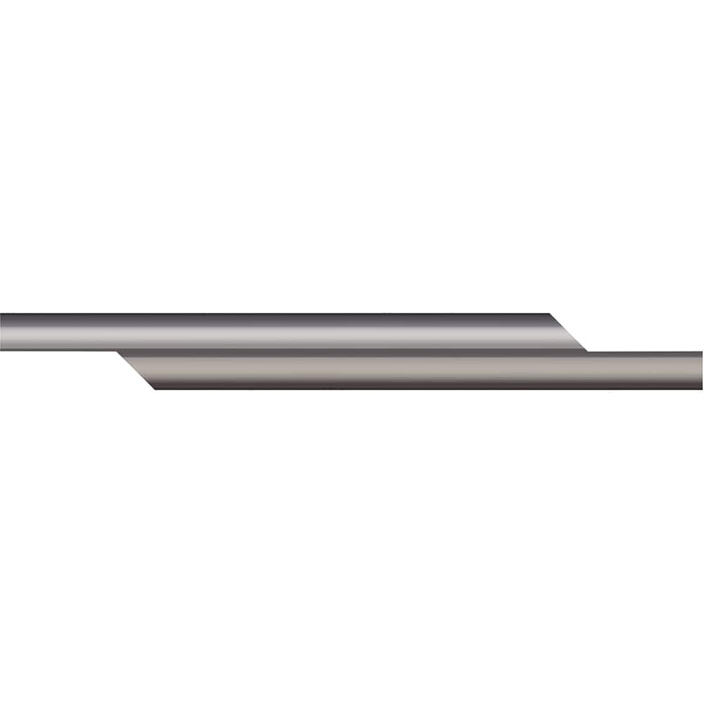 Micro 100 - Tool Bit Blanks; Material: Solid Carbide ; End Shape: Split End ; Width/Diameter (Inch): 3/16 ; Overall Length (Inch): 2 - Exact Tool & Supply