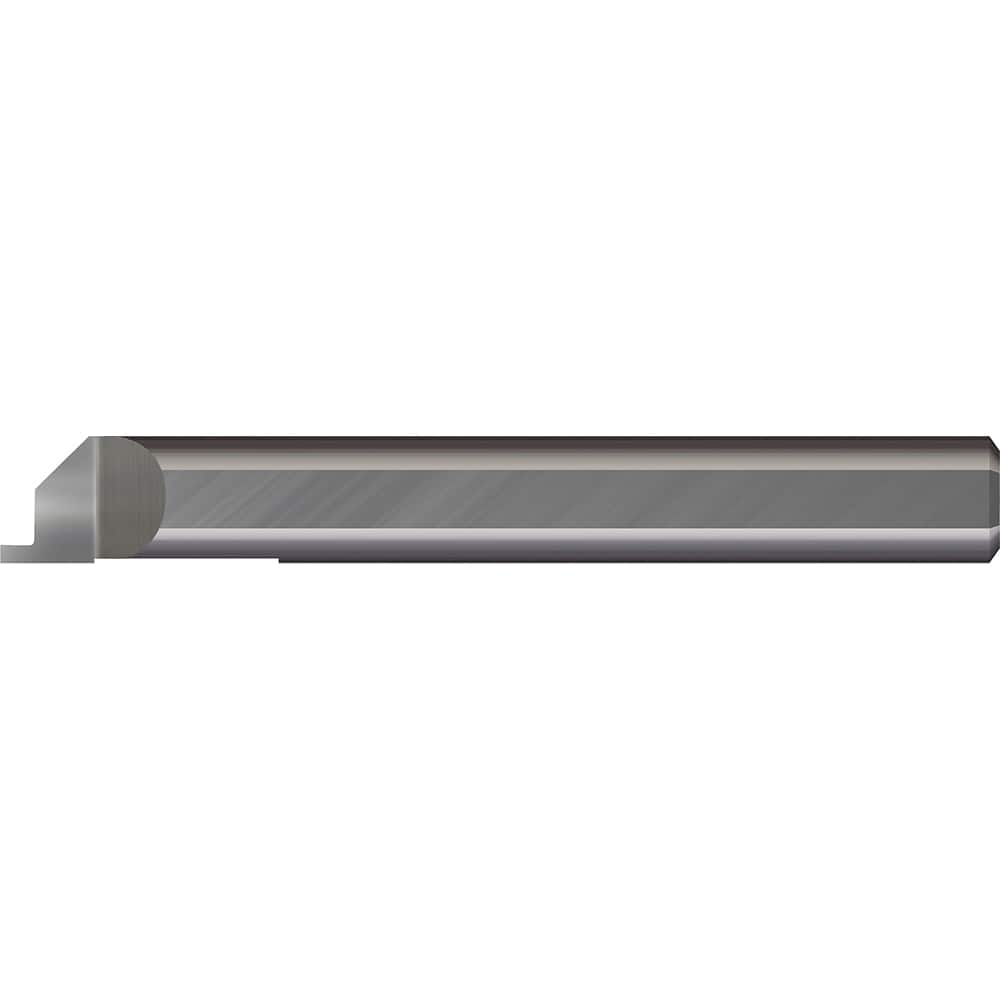 Micro 100 - Grooving Tools; Grooving Tool Type: Face ; Material: Solid Carbide ; Shank Diameter (Decimal Inch): 0.2500 ; Shank Diameter (Inch): 1/4 ; Groove Width (Decimal Inch): 0.0200 ; Projection (Decimal Inch): 0.0500 - Exact Tool & Supply