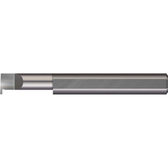 Micro 100 - Grooving Tools; Grooving Tool Type: Full Radius ; Material: Solid Carbide ; Shank Diameter (Decimal Inch): 0.1875 ; Shank Diameter (Inch): 3/16 ; Groove Width (Decimal Inch): 0.0170 ; Projection (Decimal Inch): 0.0300 - Exact Tool & Supply