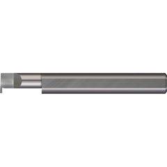 Micro 100 - Grooving Tools; Grooving Tool Type: Retaining Ring ; Material: Solid Carbide ; Shank Diameter (mm): 10.0000 ; Groove Width (mm): 1.19 ; Projection (mm): 2.740 ; Minimum Hole Diameter (mm): 10.00 - Exact Tool & Supply