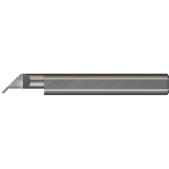 Micro 100 - Grooving Tools; Grooving Tool Type: Undercut ; Material: Solid Carbide ; Shank Diameter (Decimal Inch): 0.3750 ; Shank Diameter (Inch): 3/8 ; Groove Width (Decimal Inch): 0.0620 ; Projection (Decimal Inch): 0.0950 - Exact Tool & Supply