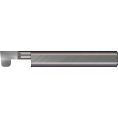 Micro 100 - Grooving Tools; Grooving Tool Type: O-Ring ; Material: Solid Carbide ; Shank Diameter (Decimal Inch): 0.2500 ; Shank Diameter (Inch): 1/4 ; Groove Width (Decimal Inch): 0.0960 ; Projection (Decimal Inch): 0.1000 - Exact Tool & Supply