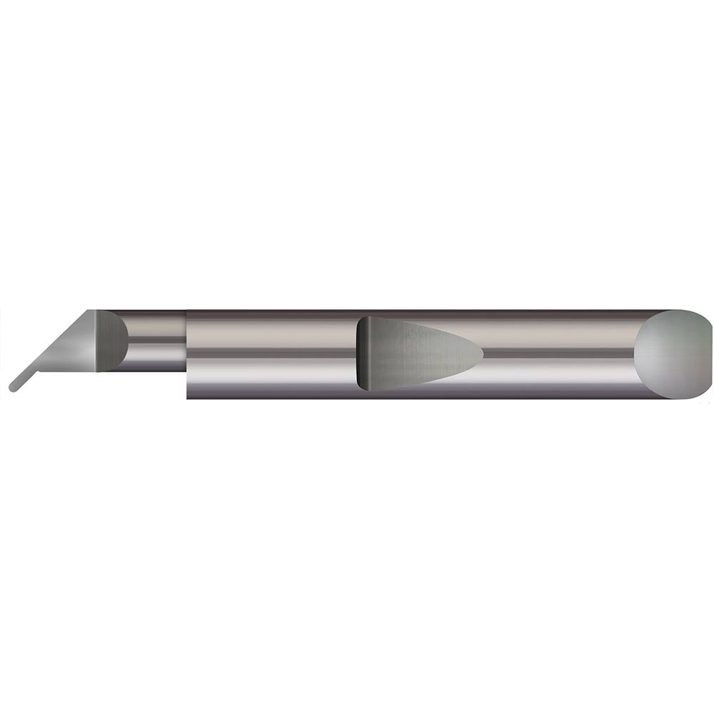 Micro 100 - Grooving Tools; Grooving Tool Type: Undercut ; Material: Solid Carbide ; Shank Diameter (Decimal Inch): 0.3750 ; Shank Diameter (Inch): 3/8 ; Groove Width (Decimal Inch): 0.0620 ; Projection (Decimal Inch): 0.0950 - Exact Tool & Supply