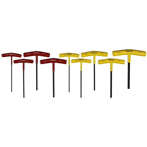 SET 9 HEX T-HANDLES 6 LE - Exact Tool & Supply