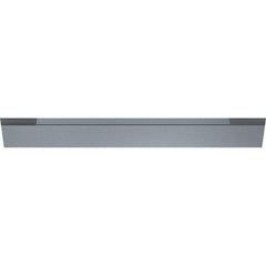 Micro 100 - Cut-Off Blades; Blade Style: Parallel ; Width (Decimal Inch): 0.0780 ; Width (Inch): 5/64 ; Height (Inch): 1/2 ; Material: Brazed Solid Carbide ; Finish/Coating: Uncoated - Exact Tool & Supply