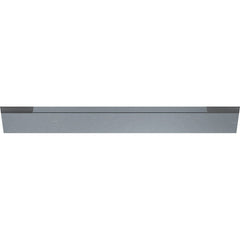 Micro 100 - Cut-Off Blades; Blade Style: Parallel ; Width (Decimal Inch): 0.0930 ; Width (Inch): 3/32 ; Height (Inch): 11/16 ; Material: Brazed Solid Carbide ; Finish/Coating: Uncoated - Exact Tool & Supply