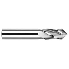 0.1562″ (5/32″) Cutter Diameter × 0.5620″ (9/16″) Length of Cut × 100° included Carbide Drill/End Mill, 4 Flutes - Exact Tool & Supply
