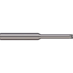 Micro 100 - Single Profile Thread Mills; Maximum Threads Per Inch: 64 ; Minimum Threads Per Inch: 32 ; Thread Type: Internal/External ; Minimum Nominal Diameter (Inch): #6 ; Cutting Diameter (Inch): 0.1000 ; Shank Diameter (Inch): 1/8 - Exact Tool & Supply