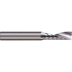 Micro 100 - 1/16" Diam RH Solid Carbide 1-Flute Single Edge Upcut Spiral Router Bit - Exact Tool & Supply